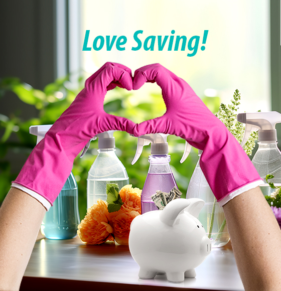 Choosing the right cleaning products and strategies isn’t just about protecting the environment – it’s about protecting your wallet. 